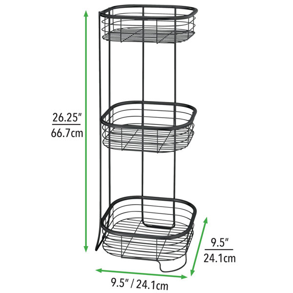 mDesign Freestanding Shower Caddy Wayfair